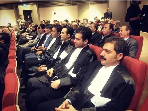 ارکان کمیسیون‌های کانون وکلای مرکز ، تالار وزارت کشور سال ۱۳۹۴